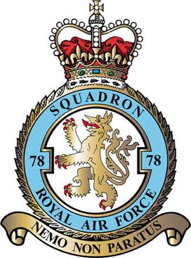 <span class="mw-page-title-main">No. 78 Squadron RAF</span> Squadron of the Royal Air Force