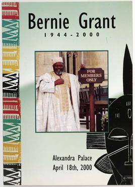 <span class="mw-page-title-main">Bernie Grant</span> British politician (1944–2000)