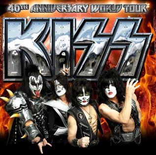 Kiss 40th Anniversary World Tour 2014–2015 concert tour by Kiss