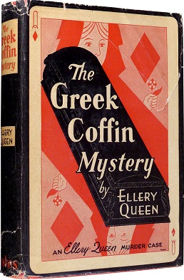 <i>The Greek Coffin Mystery</i> 1932 novel by Ellery Queen