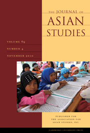 <i>The Journal of Asian Studies</i> Academic journal