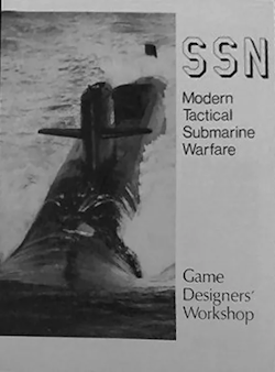 <i>SSN: Modern Tactical Submarine Warfare</i> Naval board wargame