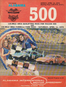 <span class="mw-page-title-main">1970 Alabama 500</span> Auto race held at Talladega Superspeedway in 1970