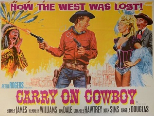 <i>Carry On Cowboy</i> 1965 British comedy film by Gerald Thomas