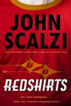 <i>Redshirts</i> (novel) 2012 sci-fi satire by John Scalzi