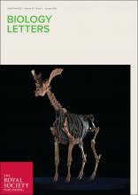 <i>Biology Letters</i> Academic journal