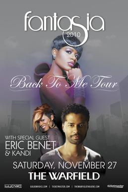 <span class="mw-page-title-main">Back to Me Tour</span> 2010–11 concert tour by Fantasia Barrino