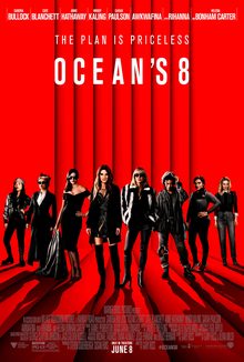 <i>Oceans 8</i> 2018 heist film by Gary Ross