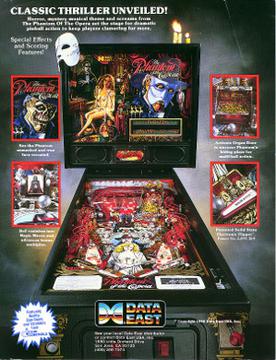 <i>The Phantom of the Opera</i> (pinball) Pinball machine