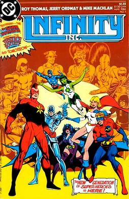 <i>Infinity, Inc.</i> Fictional team of superheroes