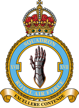 <span class="mw-page-title-main">No. 17 Squadron RAF</span> Flying squadron of the Royal Air Force