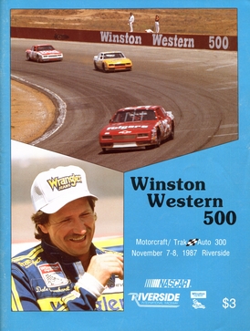 <span class="mw-page-title-main">1987 Winston Western 500</span> 28th race of the 1987 NASCAR Winston Cup Series