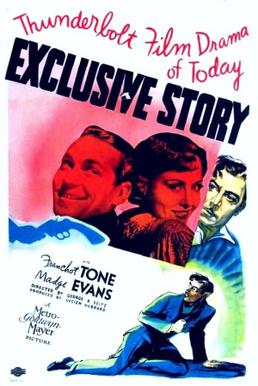 <i>Exclusive Story</i> 1936 film by George B. Seitz