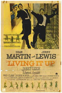 <i>Living It Up</i> 1954 film by Norman Taurog