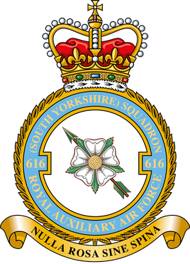 <span class="mw-page-title-main">No. 616 Squadron RAuxAF</span> Military unit