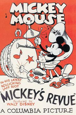 <i>Mickeys Revue</i> 1932 Mickey Mouse cartoon