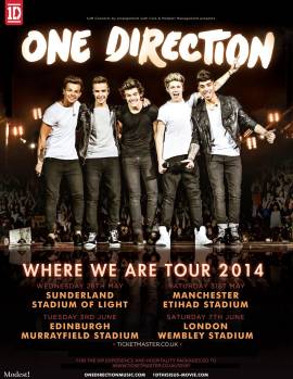 <span class="mw-page-title-main">Where We Are Tour (One Direction)</span> 2014 concert tour by One Direction