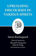 <i>Edifying Discourses in Diverse Spirits</i> 1847 book by Søren Kierkegaard