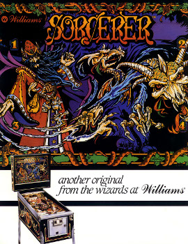 <i>Sorcerer</i> (pinball) 1985 pinball machine