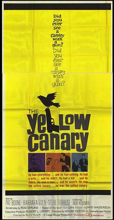 <i>The Yellow Canary</i> 1963 film by Buzz Kulik