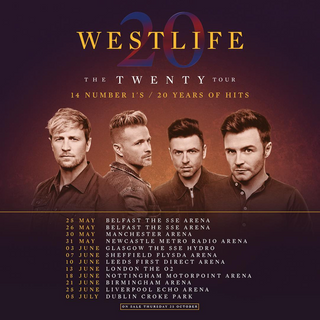 <span class="mw-page-title-main">The Twenty Tour</span> 2019 concert tour by Westlife