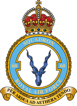 <span class="mw-page-title-main">No. 60 Squadron RAF</span> Flying squadron of the Royal Air Force