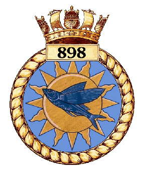 <span class="mw-page-title-main">898 Naval Air Squadron</span> Defunct flying squadron of the Royal Navys Fleet Air Arm