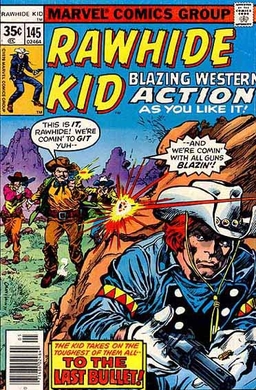 <i>Rawhide Kid</i> (comic book) Western comic book title