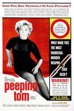 <i>Peeping Tom</i> (1960 film) 1960 British film by Michael Powell