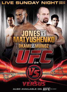 <span class="mw-page-title-main">UFC Live: Jones vs. Matyushenko</span> UFC mixed martial arts event in 2010