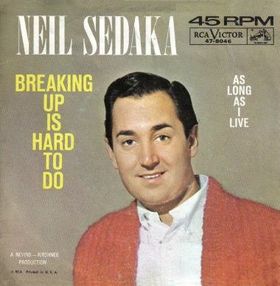 <span class="mw-page-title-main">Breaking Up Is Hard to Do</span> 1962 single by Neil Sedaka