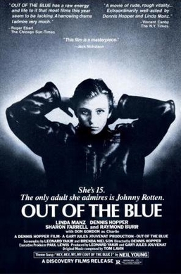 <i>Out of the Blue</i> (1980 film) 1980 drama film directed by and starring Dennis Hopper