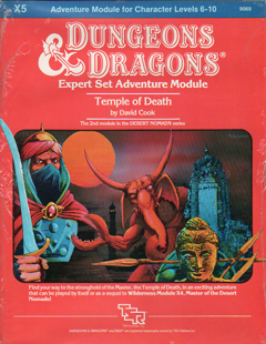 <i>Temple of Death</i> Dungeons & Dragons adventure module