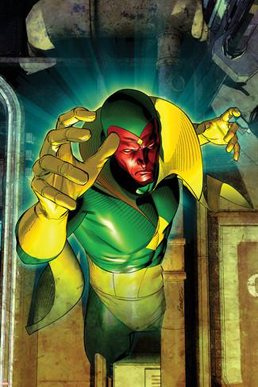 <span class="mw-page-title-main">Vision (Marvel Comics)</span> Comic book superhero