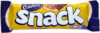 <span class="mw-page-title-main">Cadbury Snack</span> Chocolate-covered biscuit snack