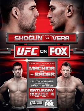 <span class="mw-page-title-main">UFC on Fox: Shogun vs. Vera</span> UFC mixed martial arts event in 2012