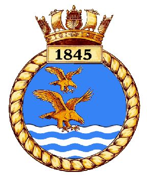 <span class="mw-page-title-main">1845 Naval Air Squadron</span> Defunct flying squadron of the Royal Navys Fleet Air Arm