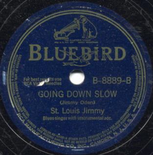 <span class="mw-page-title-main">Goin' Down Slow</span> Blues standard written by St. Louis Jimmy Oden