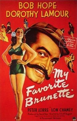 <i>My Favorite Brunette</i> 1947 film by Elliott Nugent