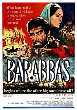 <i>Barabbas</i> (1961 film) 1961 film by Richard Fleischer