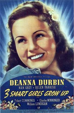 <i>Three Smart Girls Grow Up</i> 1939 film