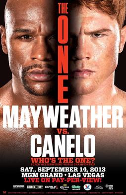 <span class="mw-page-title-main">Floyd Mayweather Jr. vs. Canelo Álvarez</span> Boxing competition