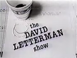 <i>The David Letterman Show</i> American morning talk show