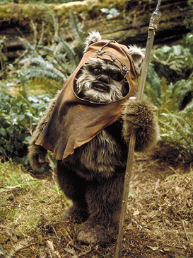 <span class="mw-page-title-main">Ewok</span> Fictional species in the Star Wars universe