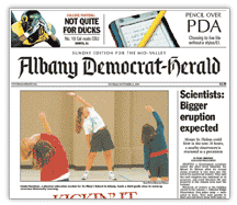 <i>Albany Democrat-Herald</i> Daily American newspaper