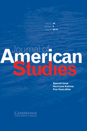 <i>Journal of American Studies</i> Academic journal