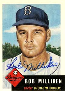 <span class="mw-page-title-main">Bob Milliken</span> American baseball player (1926-2007)