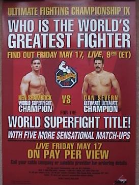 <span class="mw-page-title-main">UFC 9</span> UFC mixed martial arts event in 1996