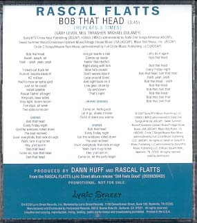 <span class="mw-page-title-main">Bob That Head</span> 2008 single by Rascal Flatts