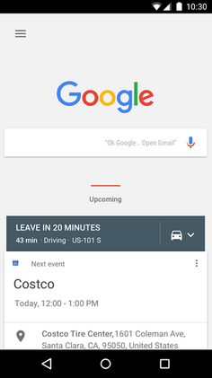 <span class="mw-page-title-main">Google Now</span> Intelligent personal assistant